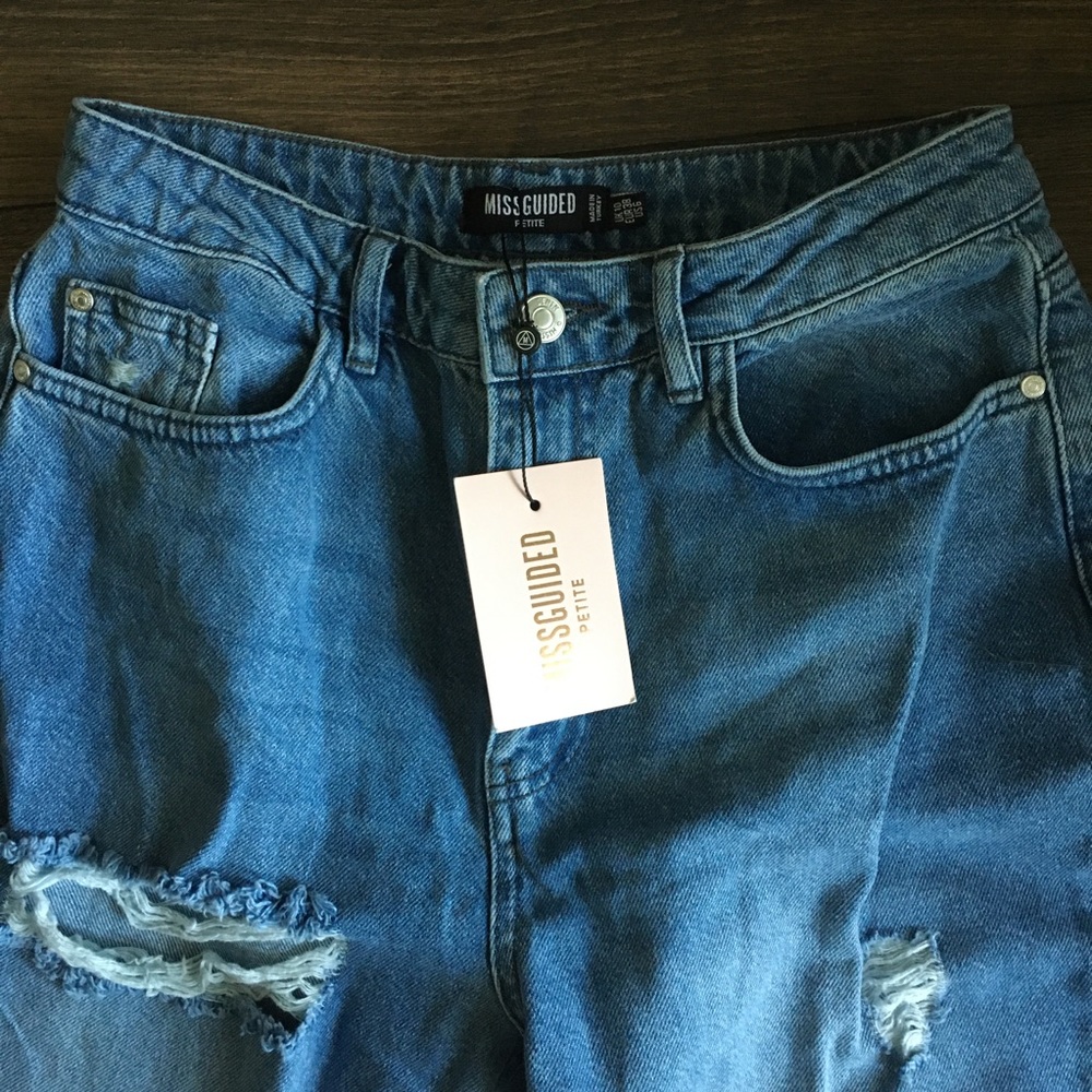 Missguided petite blue slash jeans ๐ - Picture 5 of 5